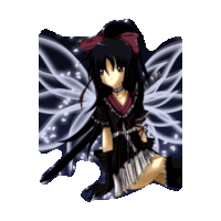 black STICKER by imoji