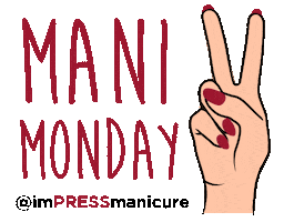 Impress Mani Monday Sticker by KISS Products
