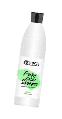 OPAWZ green opawz color shampoo pet hair dye Sticker