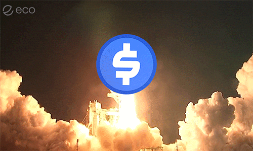 To The Moon Crypto GIF by Eco