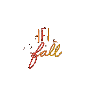 Typography Fall Sticker by Matador Network