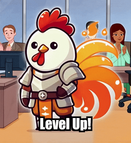 Level Up Success GIF by Zorooster