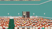 crowd group GIF by South Park 