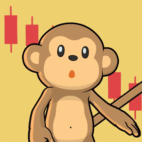 Market Crash Crying GIF by Wise Monkey Meme