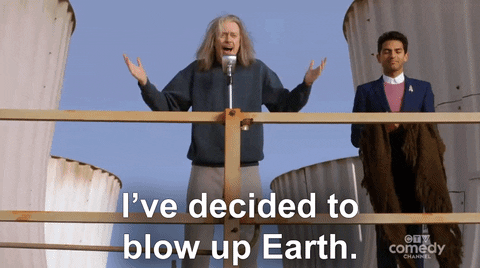 Climate Change Earth GIF by CTV Comedy Channel