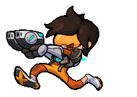 Sticker Tracer Sticker by Overwatch