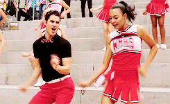 dance party glee GIF