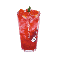 Strawberry 딸기 Sticker by 10000lab