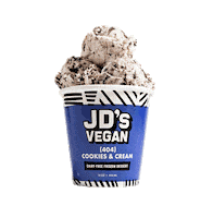 Ice Cream Eating Sticker by JD's Vegan Ice Cream