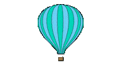 Hot Air Balloon Art Sticker by quietnote