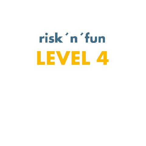 Level 4 Sticker by risknfun-alpenverein