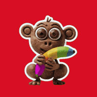 Hungry Monkey GIF