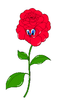 friederikehantel flower rose thankyou greetings Sticker