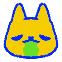 robotfight sick vomit vomiting vomito Sticker