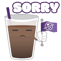 Sorry Borninsocal Sticker by CoffeeBeanSingapore