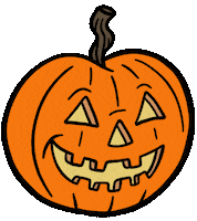 krisheykris halloween fall scary autumn Sticker
