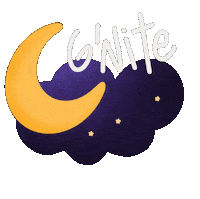 Good Night Sleeping Sticker by Demic