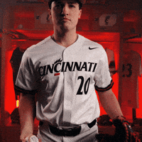 College Baseball Uc GIF by Cincinnati Bearcats