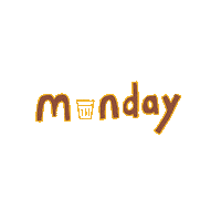 Monday Mon Sticker