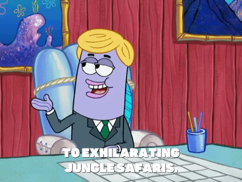 season 8 spongebob's runaway roadtrip: patrick's staycation GIF by SpongeBob SquarePants
