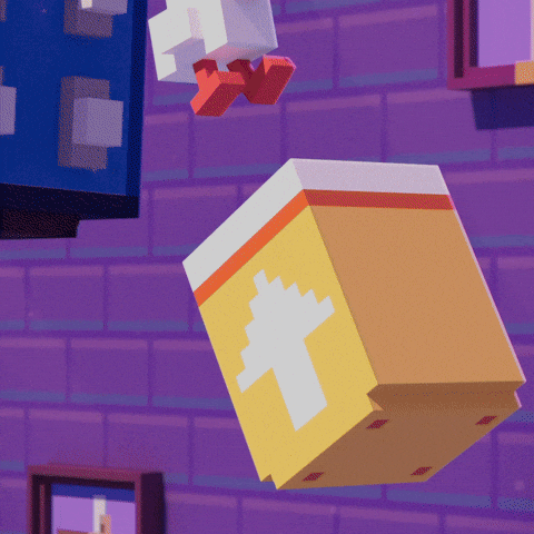 Cannon Ball Boom GIF by Crossy Road