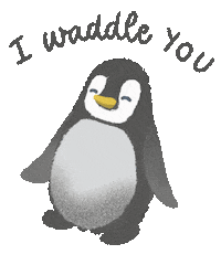 Penguin Sticker