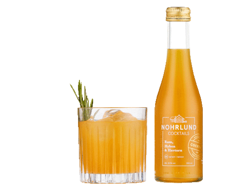 bottled cocktail Sticker by Nohrlund