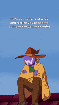 Sad Work GIF
