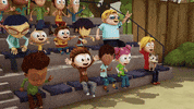 AngeloRules happy fun party applause GIF