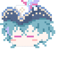 Pixel Brant Sticker