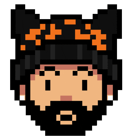 Pixel Wow Sticker by ERTgr