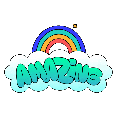 Rainbow Sticker by TheLittleLabs