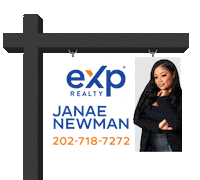 janaenewmanexprealty real estate realtor exp exp realty Sticker