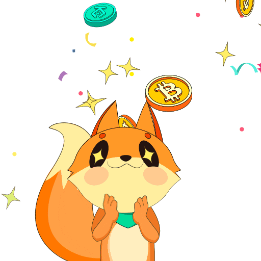 KuCoin giphyupload crypto fox bitcoin Sticker
