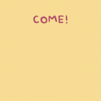 Come Follow Me GIF by PositivelyPigasus