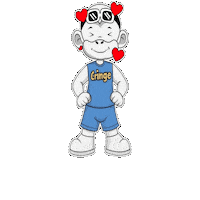 Funny Love White Monkey Sticker by Zhot