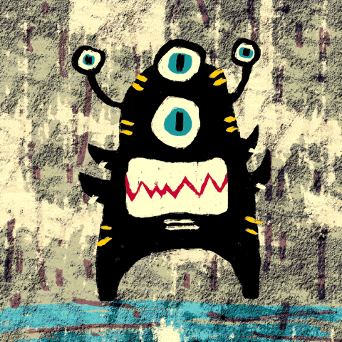 ExWhyZed_Degen animation loop glitch crypto GIF