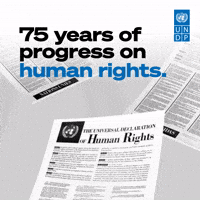 Human Rights Anniversary GIF by UN Development Programme