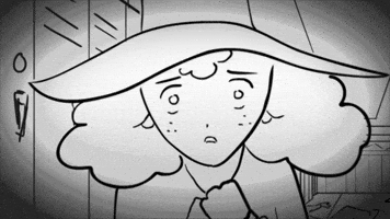Embarrassed Digital Art GIF by The Animation Project