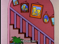 Shaking Season 4 GIF by The Simpsons