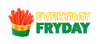 friday fries Sticker by Potato Corner PH