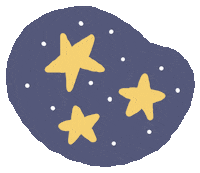 Stars Sky Sticker by Sara Maese