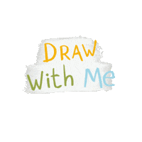 Draw With Me Sticker