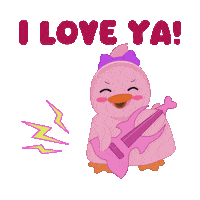 I Love You Couple Sticker by MeetDuckey