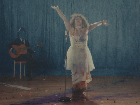 Singing In The Rain Thank You GIF by Remi Wolf