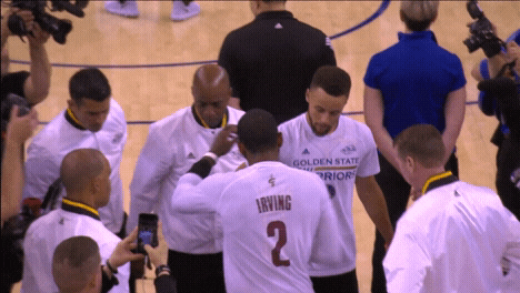 golden state warriors friendship GIF by NBA