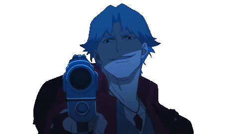 Devil May Cry Smirk Sticker by NETFLIX