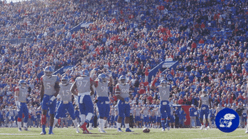 College Football Ku GIF by Kansas Athletics