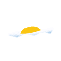 happyegg weekend flying breakfast eggs Sticker