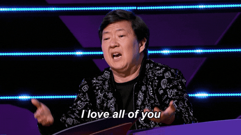 I Love All Of You Ken Jeong GIF by The Masked Singer
